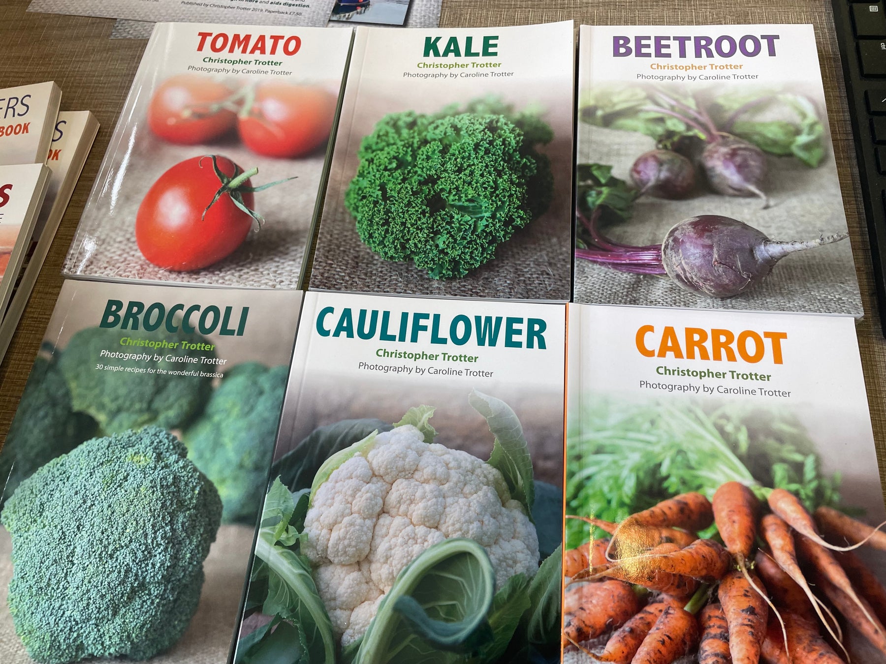 Vegetable books by Christopher Trotter - KINGDOM BOOKS LEVEN