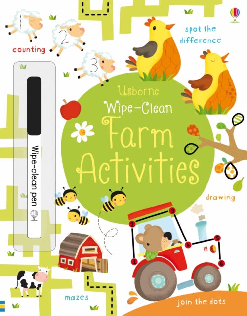 Wipe-clean Farm Activities - KINGDOM BOOKS LEVEN