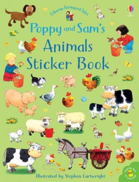 Poppy and Sam's Animals Sticker Book - KINGDOM BOOKS LEVEN