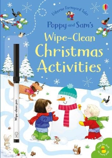 Poppy and Sam's Wipe-Clean Christmas Activities - KINGDOM BOOKS LEVEN