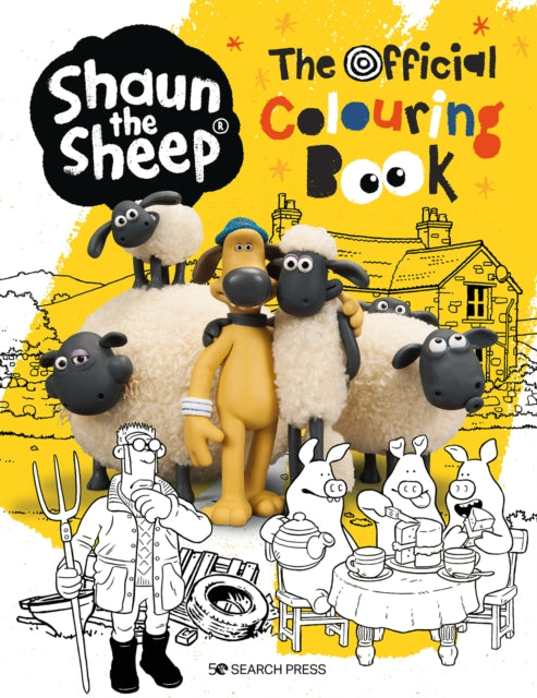 Shaun The Sheep: Th Official Colouring Book