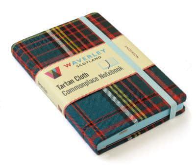 Anderson Tartan Cloth Notebook - KINGDOM BOOKS LEVEN