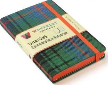 Davidson Ancient Tartan Cloth Notebook - KINGDOM BOOKS LEVEN