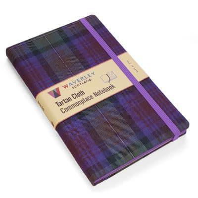 Isle of Skye Large Tartan Cloth Notebook - KINGDOM BOOKS LEVEN