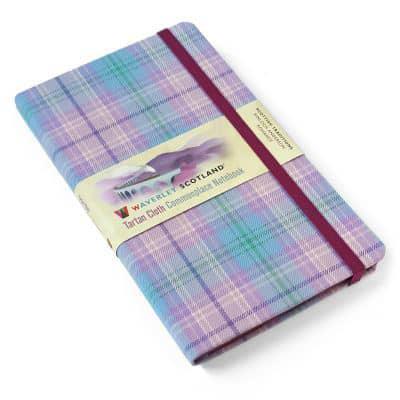 Romance Tartan Cloth Large Notebook - KINGDOM BOOKS LEVEN