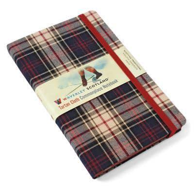 Dress Waverley Tartan Cloth Large Notebook - KINGDOM BOOKS LEVEN