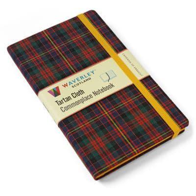 Cameron of Erracht Tartan Cloth Large Notebook - KINGDOM BOOKS LEVEN