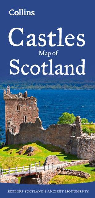 Castles Map of Scotland : Explore Scotland's Ancient Monuments - East  Neuk Books Ltd
