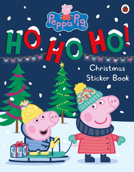 Peppa Pig: Ho Ho Ho! Christmas Sticker Book - KINGDOM BOOKS LEVEN